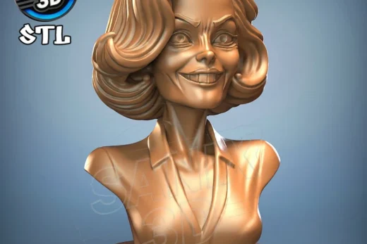 Sigourney Weaver — Celebrity 3D model