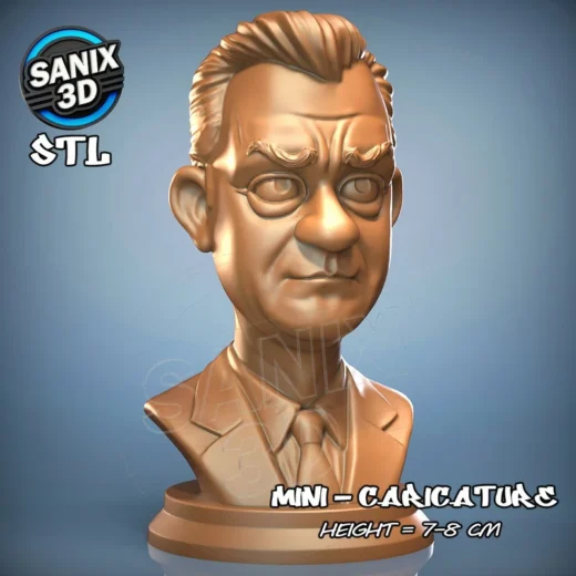 Tom Hanks — Celebrity 3D model
