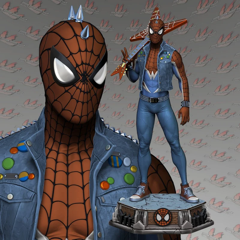 Spider-Punk — Marvel 3D model