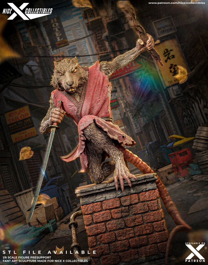 Splinter — Teenage Mutant Ninja Turtles 3D model