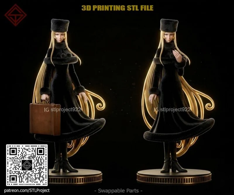 Maetel — Galaxy Express 999 3D model