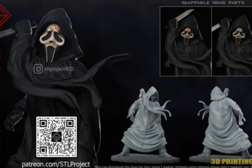 Ghostface — Scream 3D model