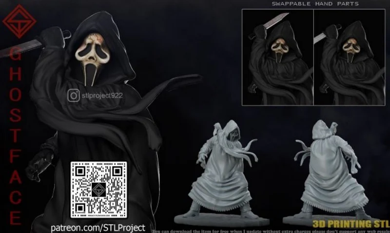 Ghostface — Scream 3D model