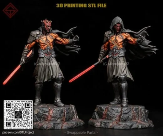 Darth Maul — Star Wars 3D model