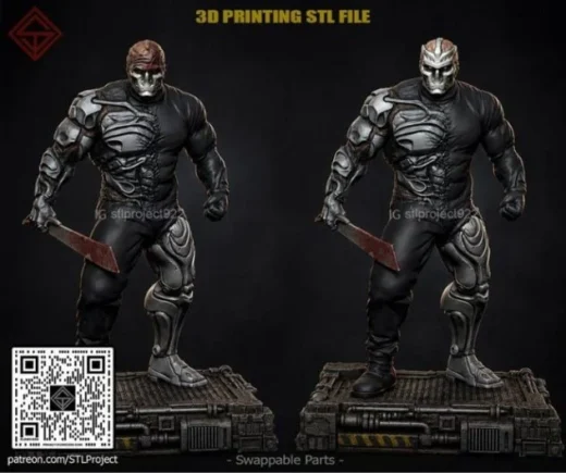 Uber Jason — Friday the 13th 3D model