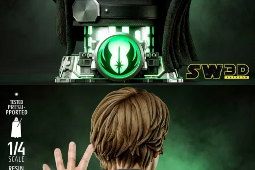 Luke Skywalker Bust — Star Wars 3D model