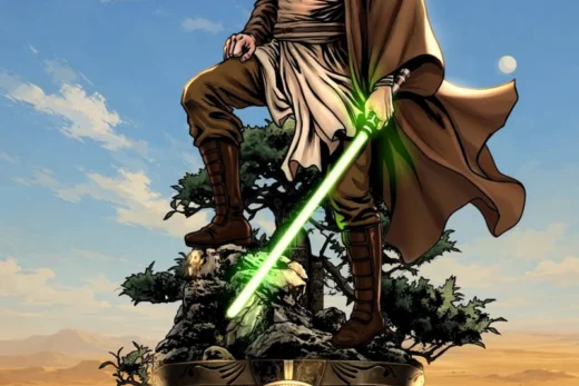 Qui-Gon Jinn Sculpture — Star Wars 3D model