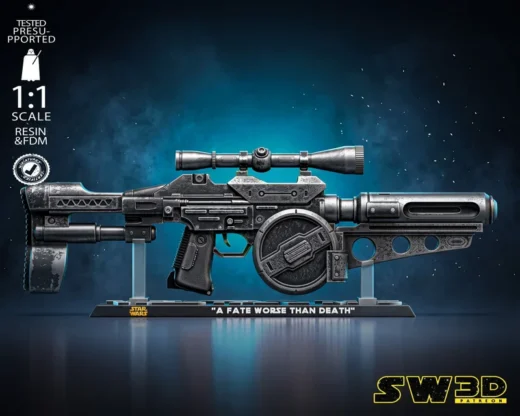 Westar M-5 Blaster Rifle — Star Wars 3D model