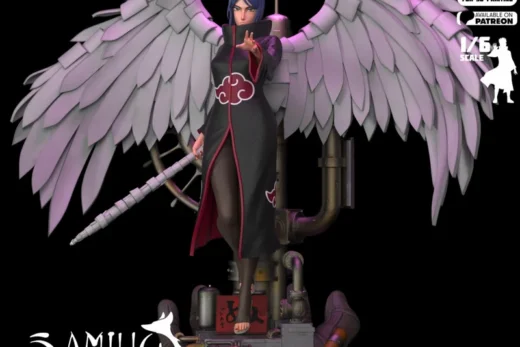 Konan — Naruto 3D model