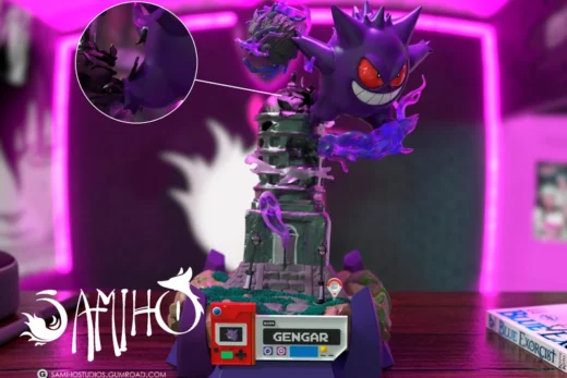 Lavender Tower Gengar — Pokémon 3D model