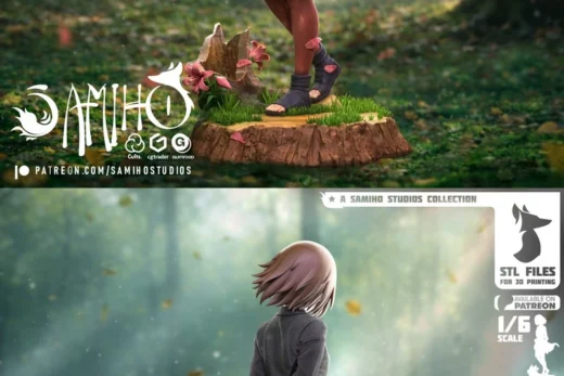 Rin Nohara — Naruto 3D model