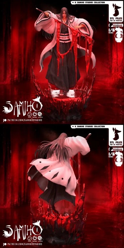 Unohana Retsu — Bleach 3D model
