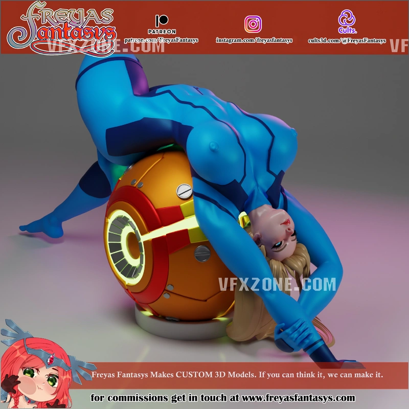 Samus — Metroid 3D model