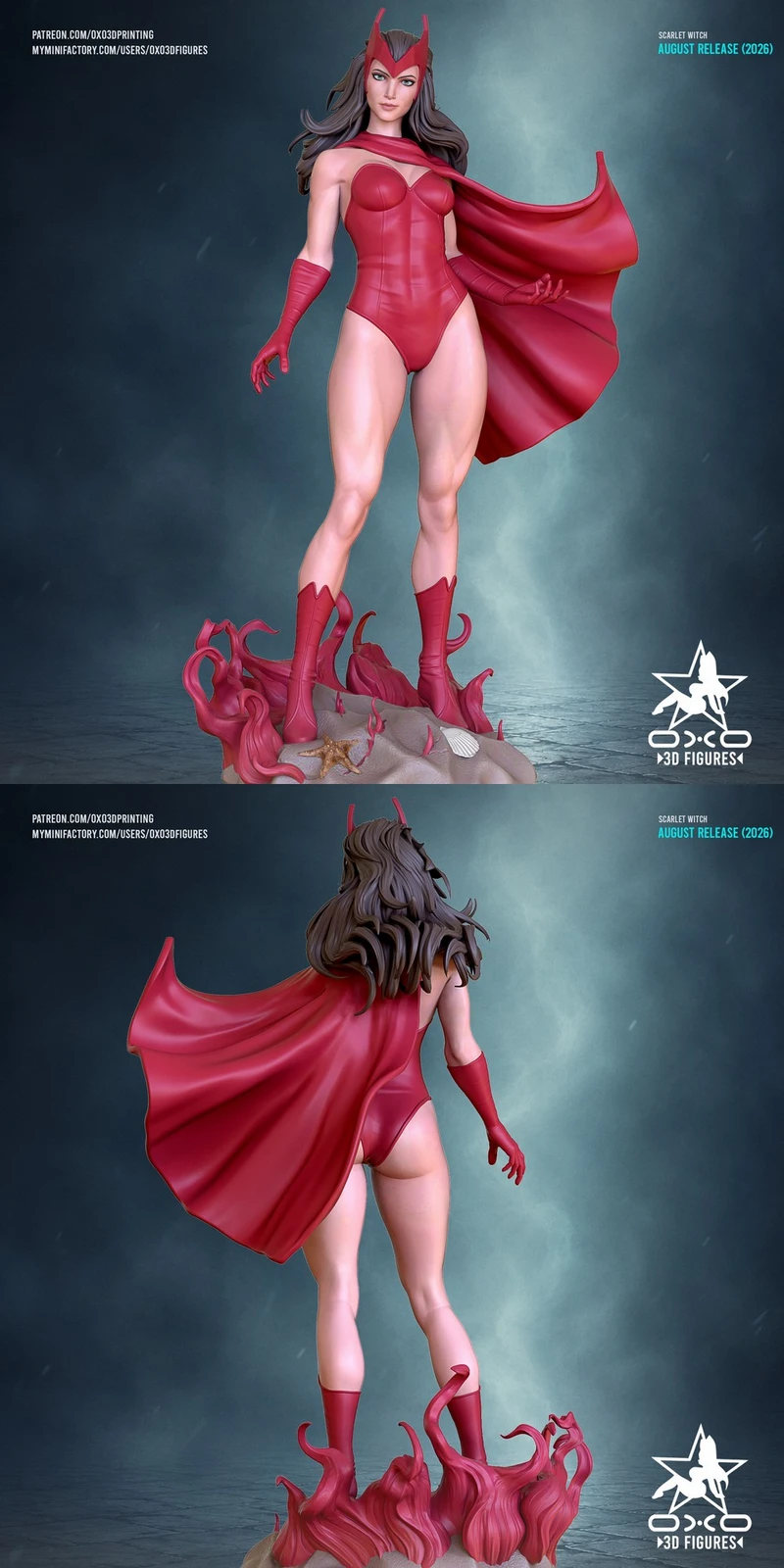 Scarlet Witch — Marvel 3D model