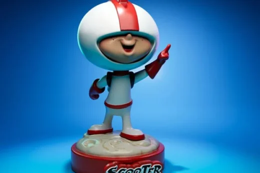 Scooter — Original Character 3D model