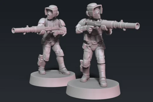 Scout Trooper Remnant T-21 — Star Wars 3D model