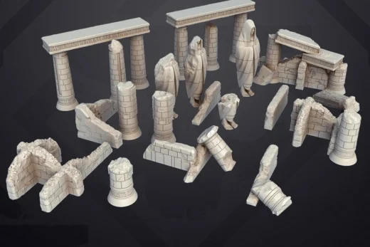 Seatos Ruins — Star Wars 3D model