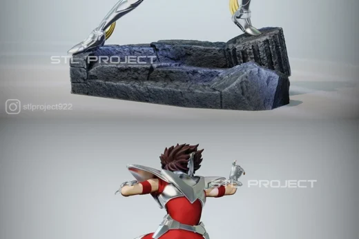 Seiya de Pegasus — Saint Seiya 3D model