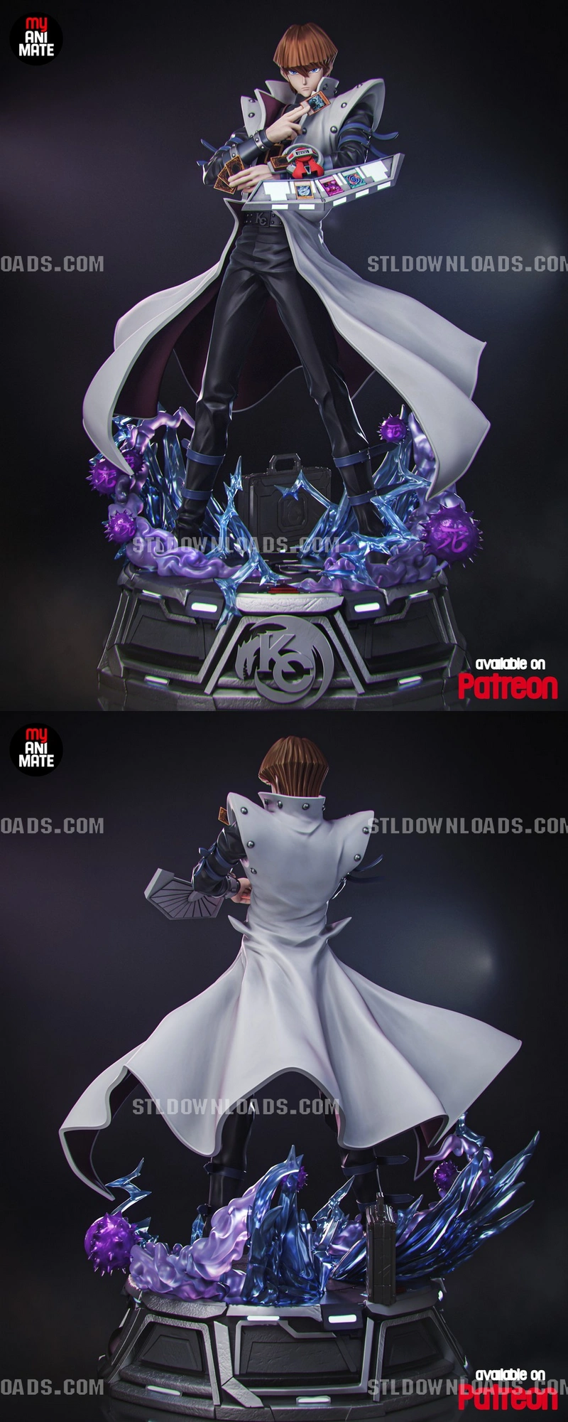 Seto Kaiba — Yu-Gi-Oh! 3D model