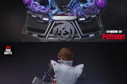 Seto Kaiba — Yu-Gi-Oh! 3D model