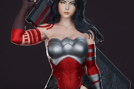 Wonder Woman — DC Comics 3D model