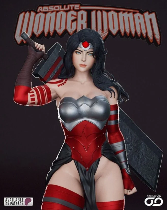 Wonder Woman — DC Comics 3D model