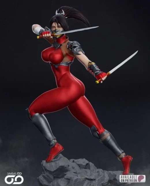 Taki — Soulcalibur 3D model