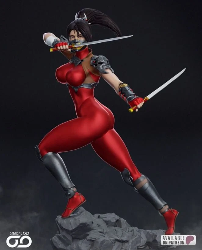 Taki — Soulcalibur 3D model