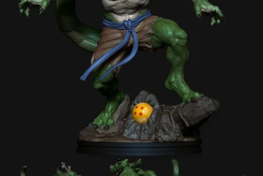 Shenlong Warrior — Dragon Ball 3D model