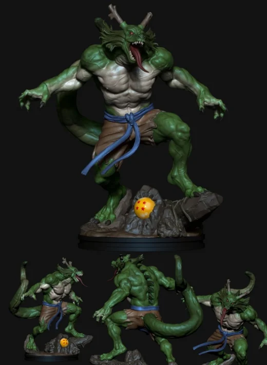 Shenlong Warrior — Dragon Ball 3D model