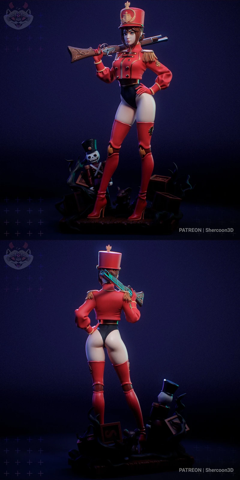 Colette Marche — The Tin Soldier 3D model