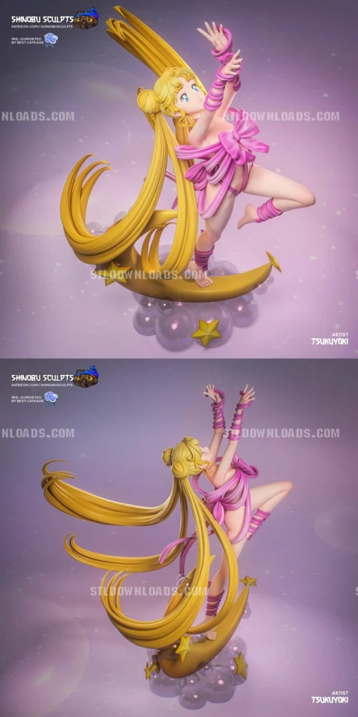 Usagi Tsukino — Sailor Moon 3D model