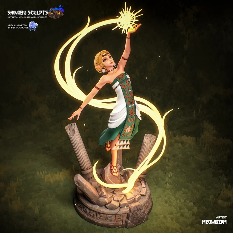 Princess Zelda — The Legend of Zelda 3D model