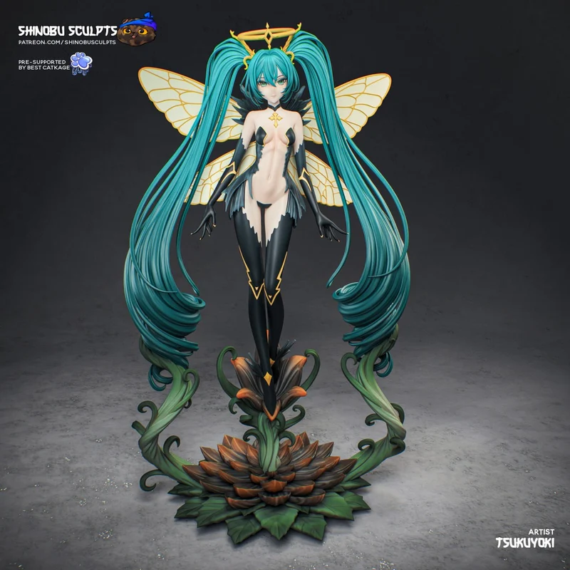 Hatsune Miku — Vocaloid 3D model