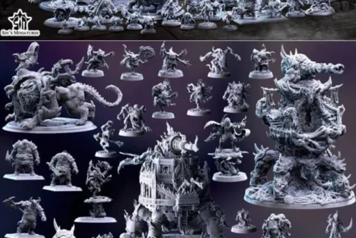 Demonic Siege June 2026 — Original Fantasy 3D model