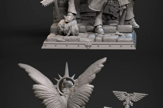 Sis Diorama — Original Character 3D model