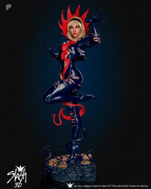 Gwenom — Marvel 3D model