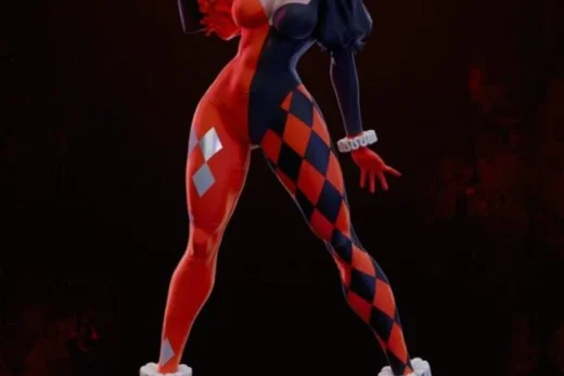 Harley Quinn — DC Comics 3D model