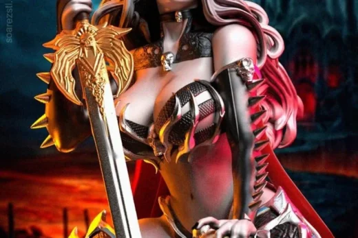 Lady Death — Chaos! Comics 3D model