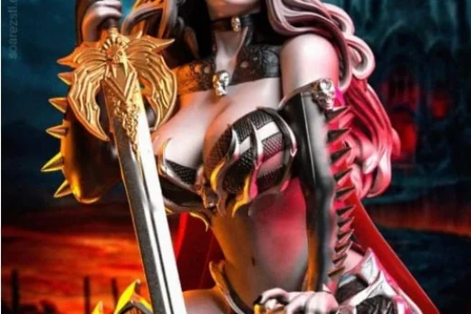 Lady Death — Chaos! Comics 3D model