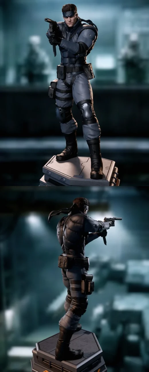 Solid Snake — Metal Gear Solid 3D model