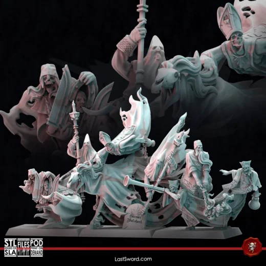 Spectral Host — Fantasy 3D model