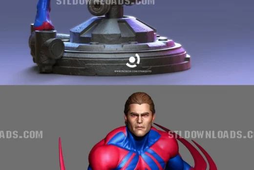 Spider-Man 2099 — Marvel 3D model