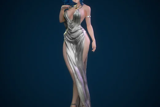 St. Louis — Azur Lane 3D model