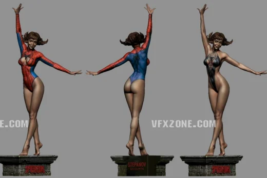 Spider-Girl — Marvel 3D model