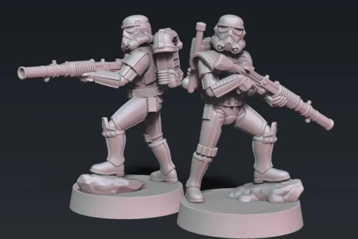 Stormtrooper Remnant T-21 — Star Wars 3D model