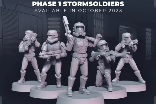 Phase I Stormtroopers — Star Wars 3D model