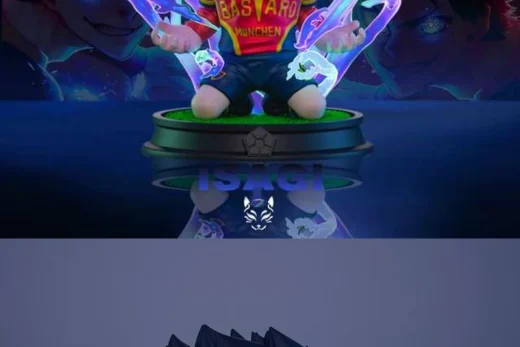 Isagi — Blue Lock 3D model