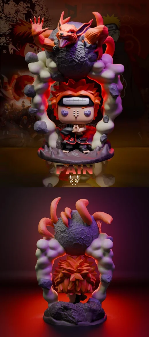 Pain — Naruto 3D model