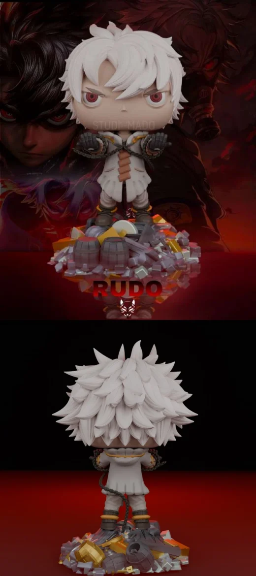 Rudo — Gachiakuta 3D model
